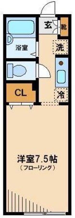 グランシェーヌの物件間取画像